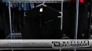 Neosport 2.5mm Wetsuit Vest Review - Wetsuit Wearhouse Video Series