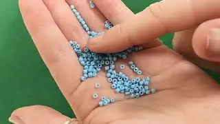 Light Blue Glass Seed Beads Approx 2mm Pack Of 2000+ Y19965
