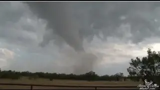 Destructive Tornado near Millsap, TX