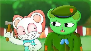 Htf Flippy/Flipqy VS Pretty Blood Rinny 