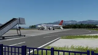 Tivat✈Istanbul (LYTV-LTFM) Community request !! (Turkish Airlines A319-100)
