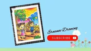 MEWARNAI GAMBAR LOMBA KELERENG