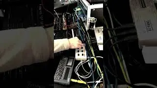 Noisy #hardwarejam with #korgsq64 #nordrack #mammb33