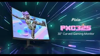 Pixio PXC325 - 32 inch 1080p 165Hz DCI-P3 97% 1500R Curved Gaming Monitor