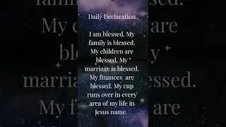 I Am Blessed #uplifting #hope #jesus #declaration