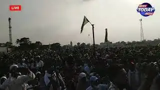 AIMIM Chief Asaduddin Owaisi at Kochadhaman Constituency of for Election Campaign