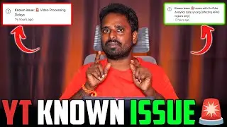 YouTube-ல என்ன நடக்குது? 😳 | Video Upload & Analytics Issue