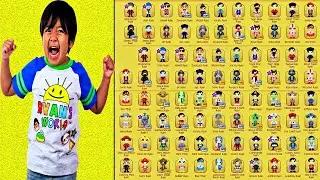 Tag with Ryan - All 65 Characters Unlocked Walthrough Gameplay ( ios, android )