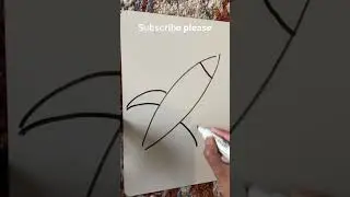 #how #to #draw #drawing #cartoon #toy #rocket #art #fun #youtubeshorts #shorts #video #shortsvideo