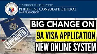 🔴TRAVEL UPDATE: IMPORTANT ANNOUNCEMENT - BIG CHANGE FOR 9A VISA APPLICATION - NEW ONLINE SYSTEM