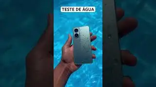 POCO X7 PRO TESTE DE &Aacute;GUA #xiaomi #pocox3pro #gamer