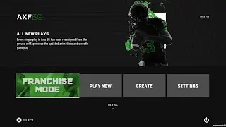 Streaming Axis Football 26 Franchise Mode