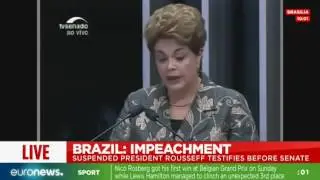 Live: Brazil's Dilma Rousseff testifies at impeachment trial