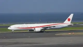 CYGNS11 80-1111 Boeing 777-300/ER Arrival / 2019-06-26 15:55-16:09 JST / Haneda Airport