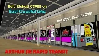 [OpenBVE][AJRT][Route Play] Refurbished C398B on East Coastal Line