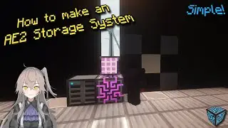 How to setup a Storage system in Applied Energistics 2