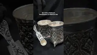 🙏🏻 Every Pooja Need This ✨ 92.5 Silver Hallmark PANCHAPATRA UDHARINI SET ✨ Viral video | Trending