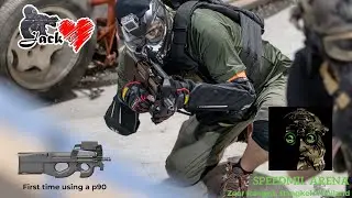 First time using a P90 | CQB Gameplay | Cyma P90 | Hydra P90 | Jack of hearts
