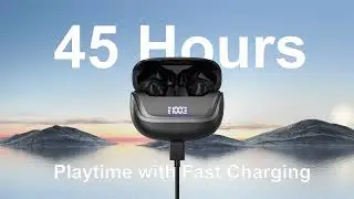 Wireless Earbuds, Bluetooth 5 4 Headphones Deep Bass Stereo, in Ear Earphones with 4 ENC