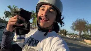 I got a skateboarding job 