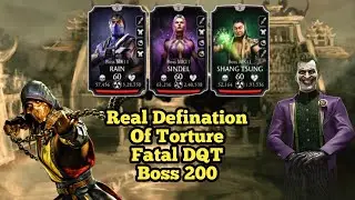 Fatal Dark Queens Tower Boss 200 | MK Mobile