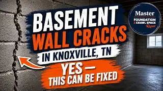 Cracks in Your Basement Walls in Knoxville? Yes &mdash; This Can Be Fixed