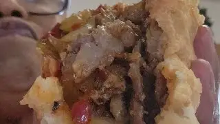 Ribeye Steak & Cheese w/Sharp Cheddar #ribeye 