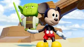 Baby Yoda in RUN CHALLENGE | Mickey Mouse Cartoon | Disney Shorts | King Mickey | Infinity Disney