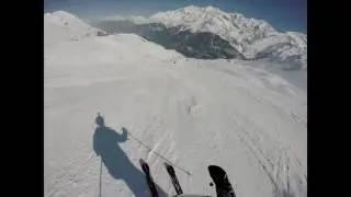 les contamines montjoie piste noire 