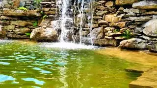 Waterfall fountain shot in 4K #4KCC