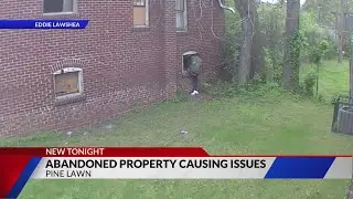 Abandoned property causing issues in Pine Lawn, neighbor demands action
