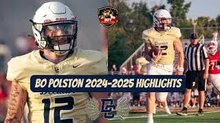 D1Commit QB1 Bo Polston Full Season Highlights!