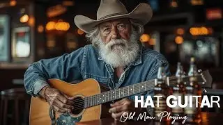 Authentic old school blues guitar history echoing through acoustic strings today