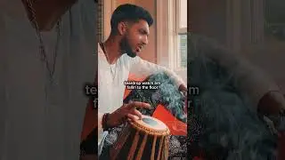 Indian Rapper Sings And Plays Tabla 😳 #indianrapper #rap #tabla #newmusic