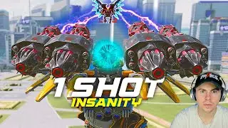 First Ever OVERPOWERED Zeus... Seven '1 Shot Kill' Insanity | MORE Damage | War Robots