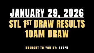 Live STL Result Today 10AM Draw January 29, 2026 - STL Luzon, STL Visayas, STL Mindanao