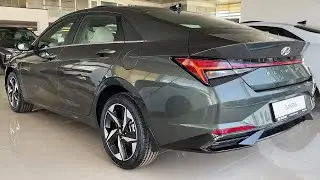 2021 Hyundai Elantra - Exterior and interior Details Modern and High-Tech Sedan