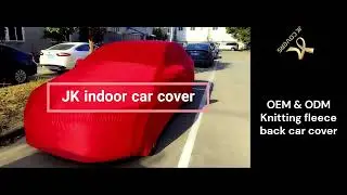 Fleece back,soft, perfect protection to car surface sedan indoor car cover