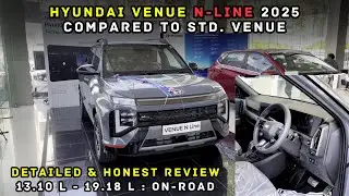 New Hyundai Venue N Line 2025 | Detailed & Honest Review | Compared with Std. Venue | Ovi AutoMotive