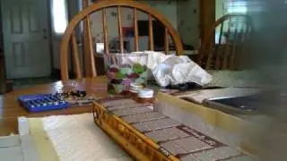 Weathering a Southern Pacifc Auto Rack Time lapse