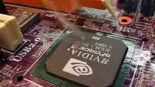 nForce3 горит