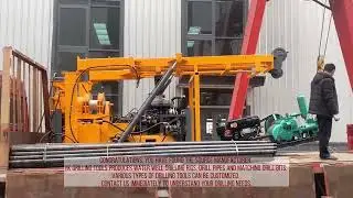 SHIP TO AFRICA | Powerful Water Well Drilling Rig in Action | Borehole Machine for Sale
