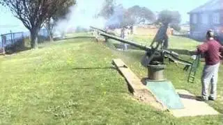 Fort Queenscliff Saluting Battery Gun Firing