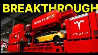Илон Маск представил Giga Press 2.0 от Tesla &mdash; машину, настолько быструю, что она перевернет авто...