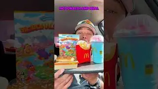 Trying the NEW MCDONALDLAND MEAL! 🤔 #Dpeezy2099 #McDonaldlandMeal #Mcdonalds