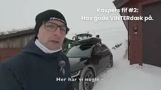 K&oslash;r med Kasper Hjorth til Norge i elbil