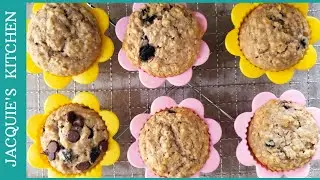 Honey Oat Muffins Two Ways | Delicious & Healthy!