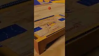 Amazing 3D Animation of Miniature Basketball Court #animation #shorts #basketball