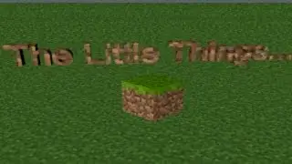 The Little Things In Minecraft...