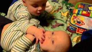 Twin infants